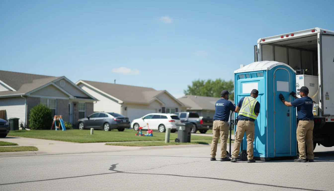 Standard Porta Potty Rentals in Dennison, IL near me